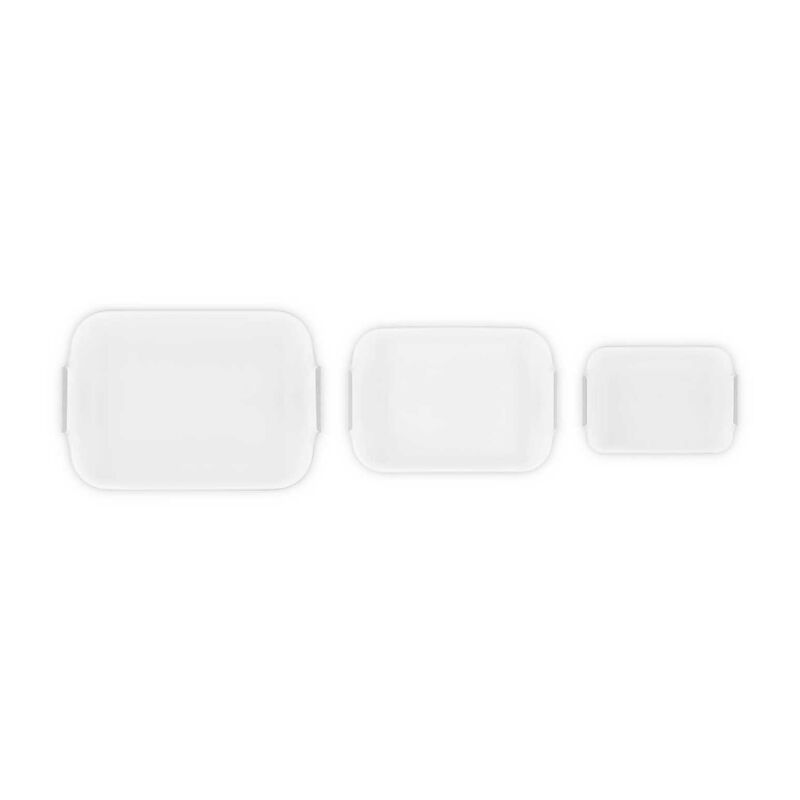 Le Creuset Silic Rect Stretch Lid*3 Set image number 2